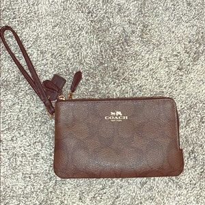 Classic Coach Wristlet